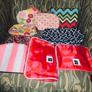 Lot of Cosmetic & assorted bags